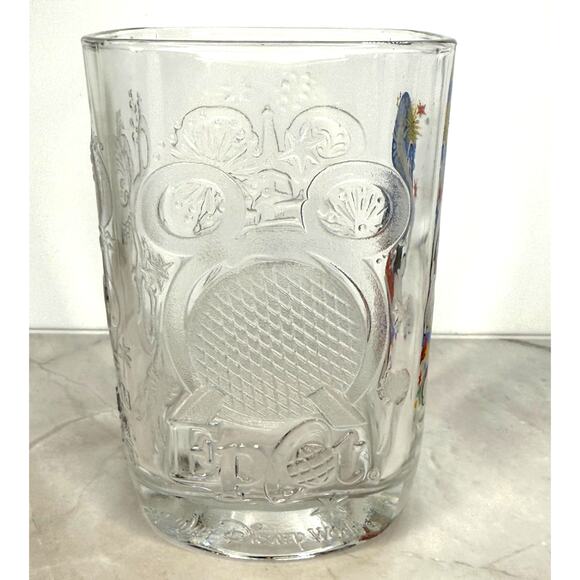 2000 Millennium McDonalds Walt Disney World EPCOT Celebration Square Glass 14 oz - Picture 2 of 6